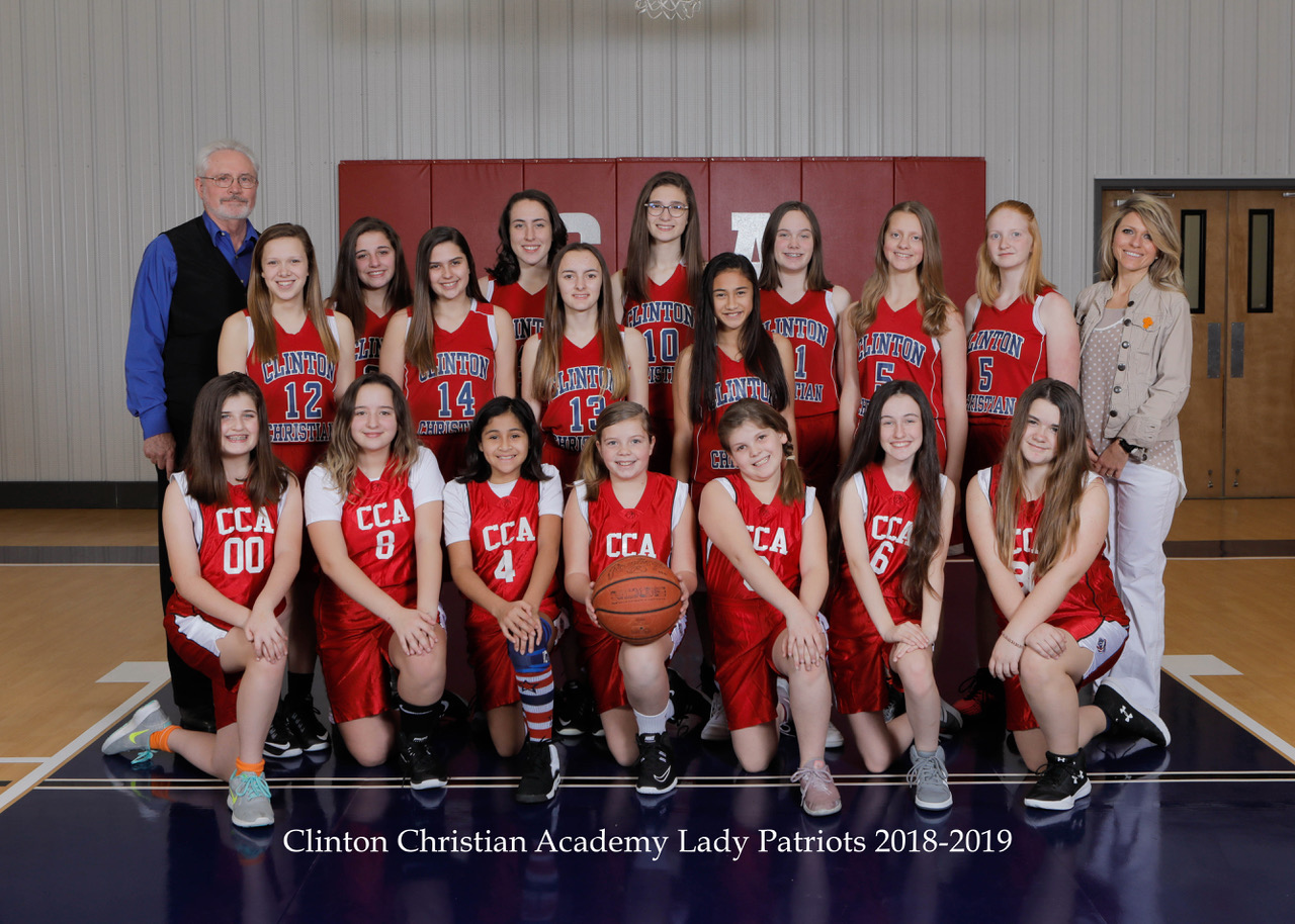 2018-19 Jh And Jv Girls Basketball Clinton Christian Academy